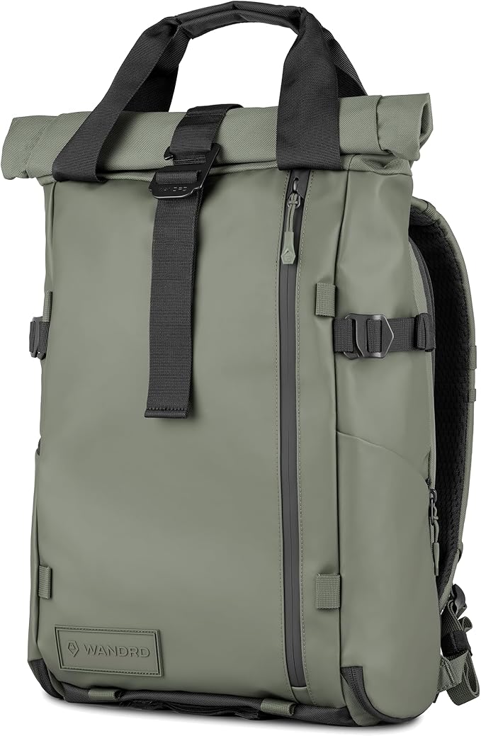 WANDRD PRVKE Rolltop 21L V4 Camera Backpack – Expandable Weatherproof Travel Bag by WANDRD