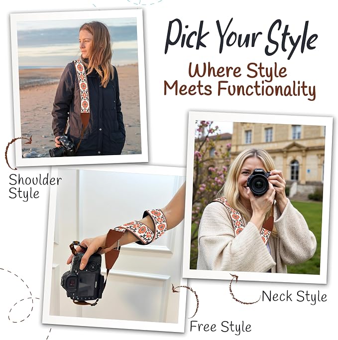 Camera Strap for All DSLR and Mirrorless Camera Including Binoculars. Neck - Image 6