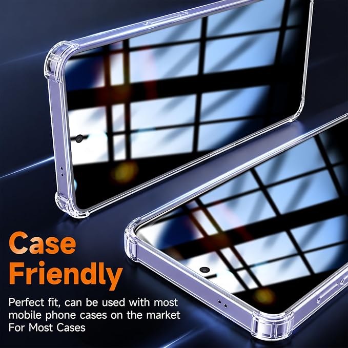 2+2 Pack for Galaxy S26 Privacy Screen Protector and Lens Protector, Ultrasonic - Image 7
