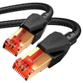 Cat 8 Ethernet Cable 1FT-2Pack Short, Heavy Duty High Speed LAN Network Cable by Unknown