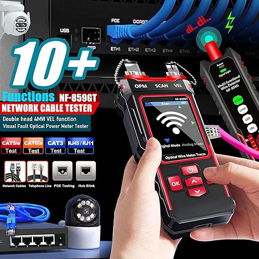 NF-859GT Network Cable Tester - Image 2