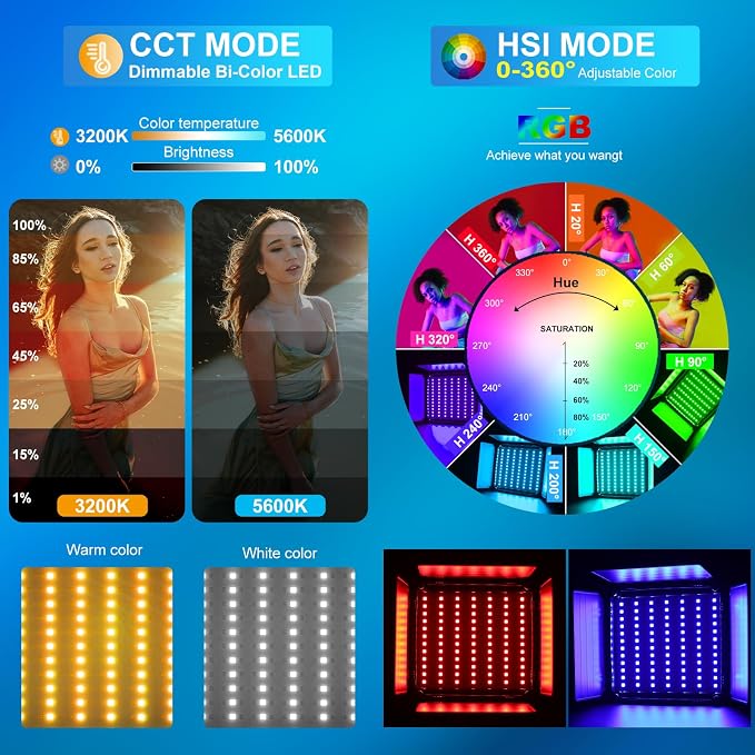 GVM 800D RGB Photography Lighting Kits - Image 3
