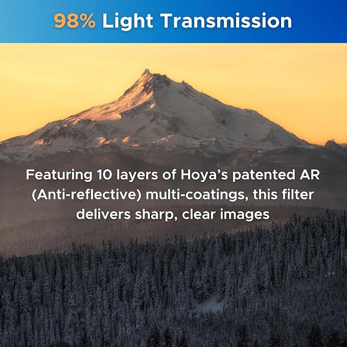 Hoya NXT Plus 40.5mm UV Filter — Schott B270 Clear Glass - Image 4