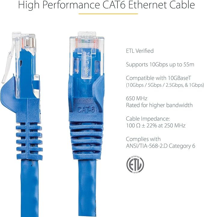 StarTech.com 7 ft. CAT6 Ethernet Cable - Image 2