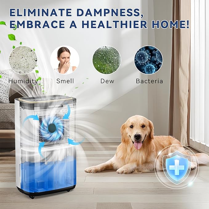 3000 Sq.Ft Dehumidifier for Basement - Image 5