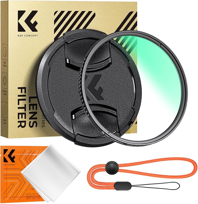 K&F CONCEPT 55mm Circular Polarizer Lens Filter by KFCONCEPT