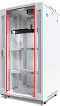 22U Wall Mount Server Rack Cabinet 24” Deep, 19” Network & AV Enclosure by SYSRACKS