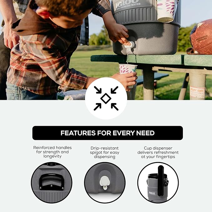 Igloo Sports Cooler | Insulated Beverage Dispenser - Image 5