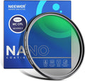 NEEWER 52mm Polarizer Filter, 24 Layer Multi Resistant Nano Coated MC CPL by Neewer