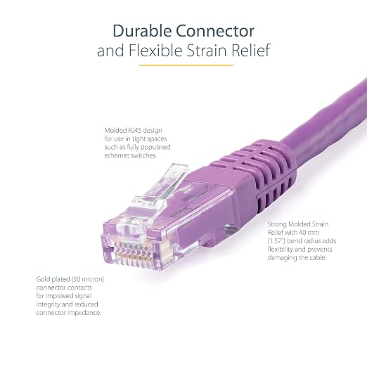 StarTech 6ft CAT6 Ethernet Cable - Image 3