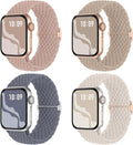 4 Pack Braided Stretchy Bands Compatible by Suitisbest
