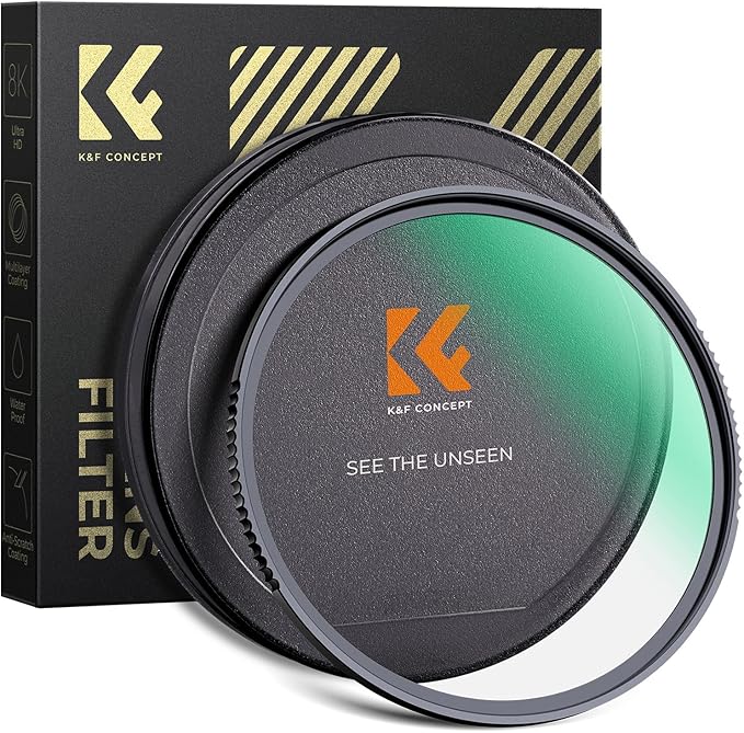 K&F CONCEPT 95mm MC UV Protection Filter Shockproof Tempered Optical Glass by KFCONCEPT