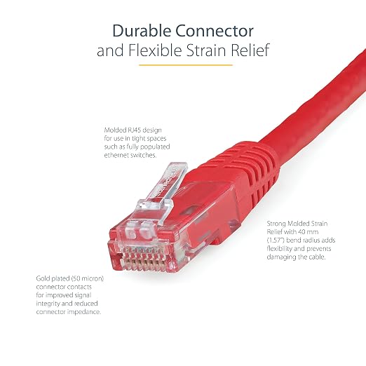 StarTech 20ft CAT6 Ethernet Cable - Image 3