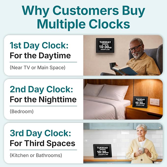 American Lifetime Dementia Clock - Image 5