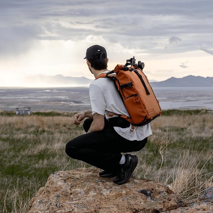 WANDRD PRVKE Rolltop 41L V4 Camera Backpack – Expandable Weatherproof Travel Bag - Image 5