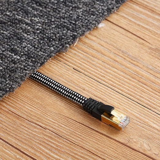 Cat 8 Ethernet Cable, 2 Packs 1.6ft DanYee Nylon CAT8 High Speed Professional - Image 9