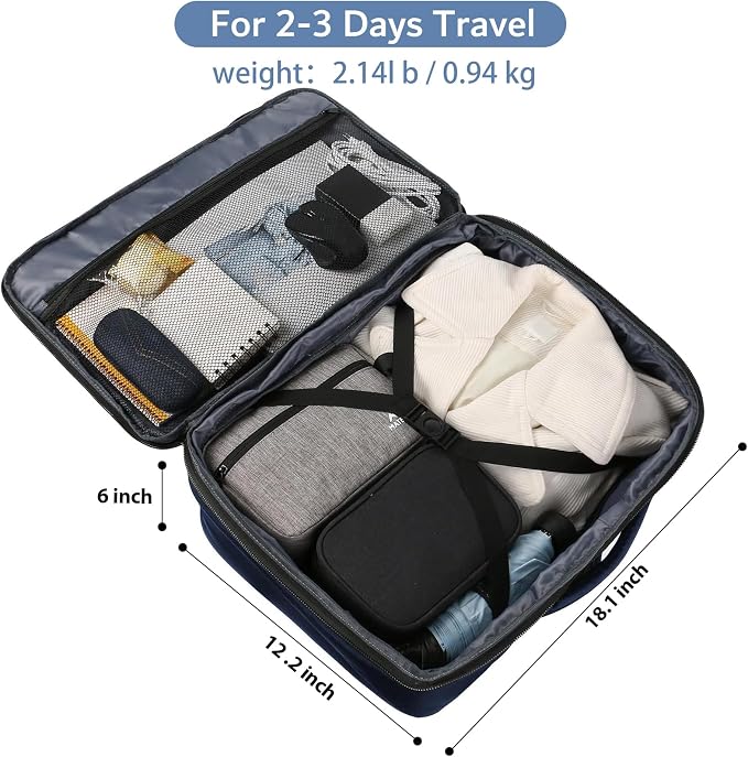 MATEIN Backpack for Travel, 27L Water Resistant Carry on Backpack Fits Overhead - Image 5