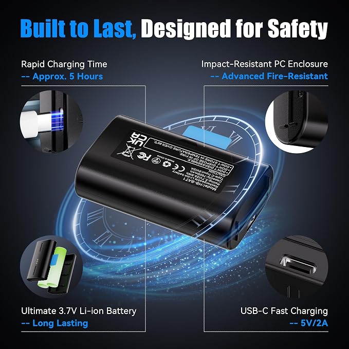 Fulpower 1-Pack Rechargeable Battery Compatible - Image 7