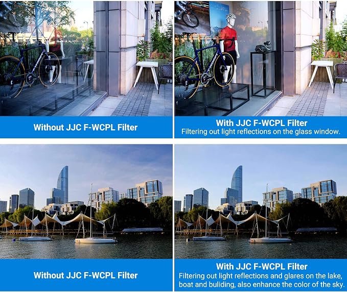JJC Professional 55mm Circular Polarizer Polarizing Filter HD 18-Layer CPL - Image 3