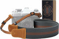 Padwa Lifestyle Green Brown Stripes Camera Strap by PadwaLifestyleCameraStrap