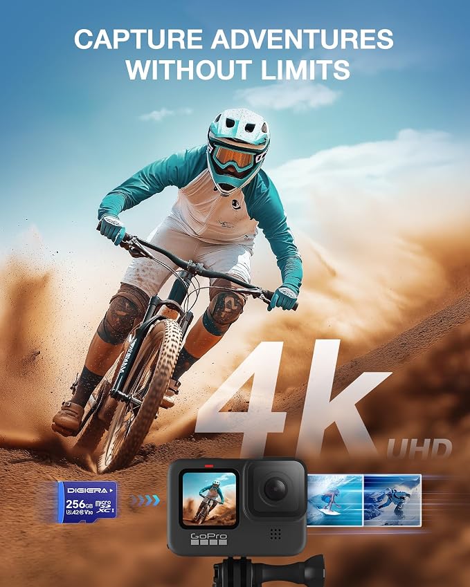 DIGIERA 256GB LT100 microSDXC UHS-I Memory Card - Image 6