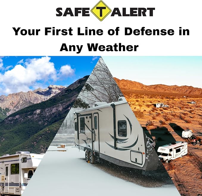 Safe T Alert - Mini Dual LP/CO Alarm - Flush Mount Black - 25-742-BL - Image 6