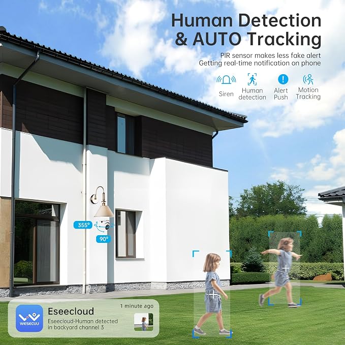 Light Bulb Security Camera -5G& 2.4GHz WiFi 2K Security Cameras Wireless - Image 6