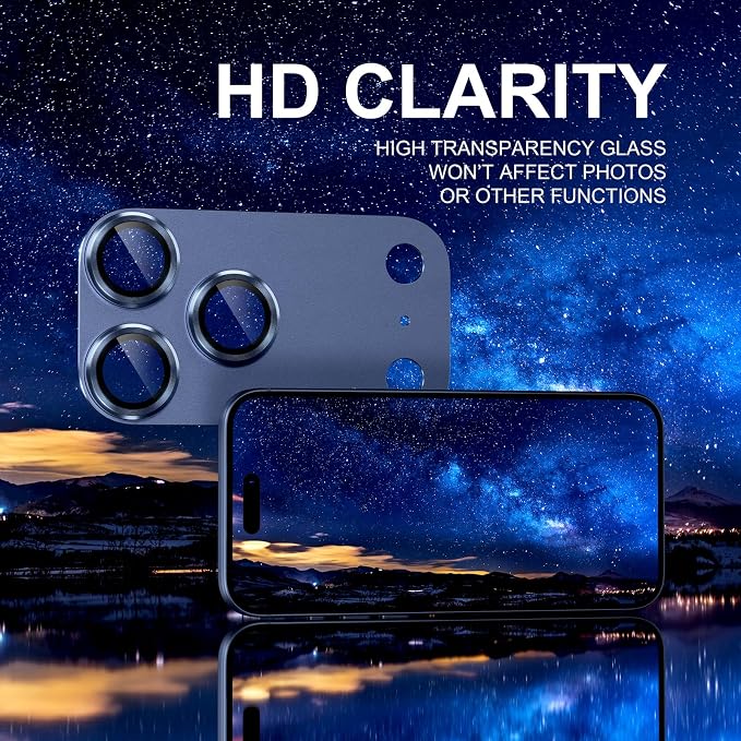 Choiche Compatible for iPhone 17 Pro Camera Lens Protector, Strong Adsorption - Image 6