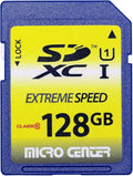 128GB Class 10 SDXC Flash Memory Card Full Size SD Card USH-I U1 Trail Camera by INLAND