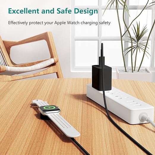 Upgraded Apple Watch Charger, Magnetic Fast Charger, USB C Charger Block Plug - Image 2