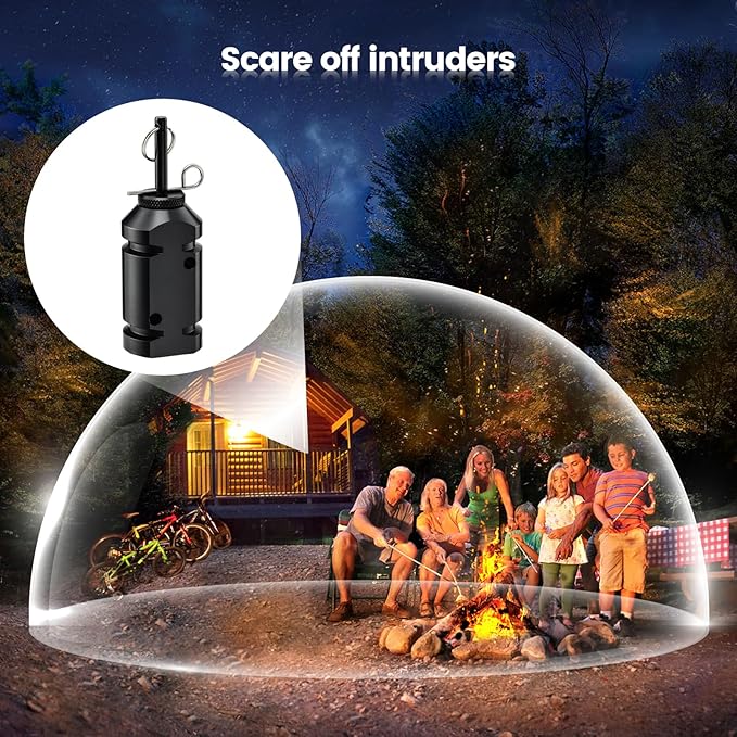 Haoguo Camp Security Perimeter Trip Wire Alarm, Camping Safety Alarm, - Image 7