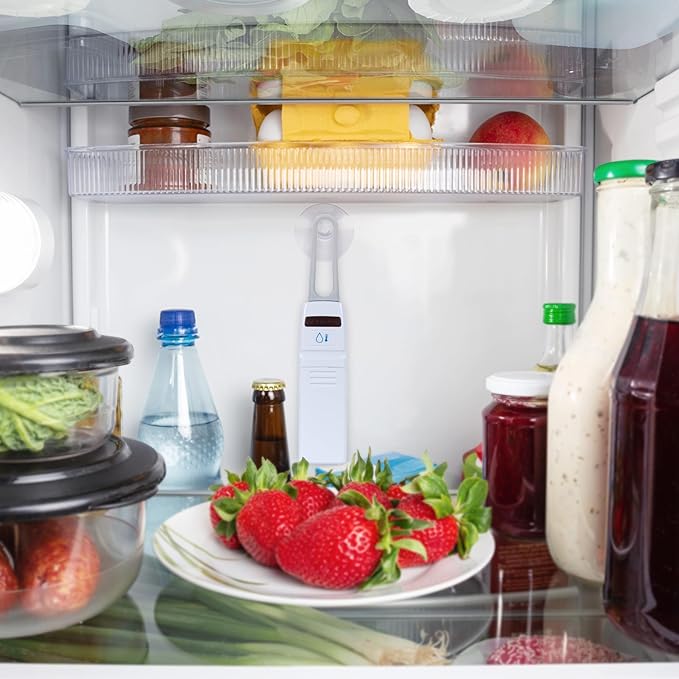 AcuRite Matte White Digital Wireless Fridge and Freezer Thermometer - Image 3