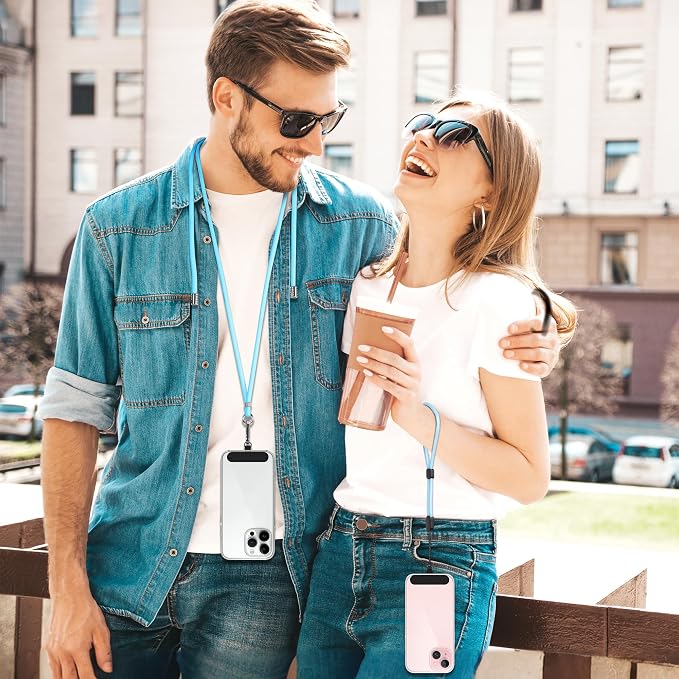 takyu Phone Lanyard, 2 Pack Adjustable Cell Phone Lanyard Crossbody Neck Strap - Image 7