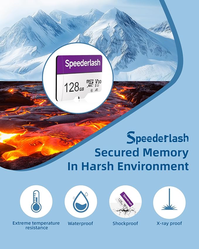 Micro SDXC Memory Card 128GB-Speederlash Camera Plus TF Card - Image 6