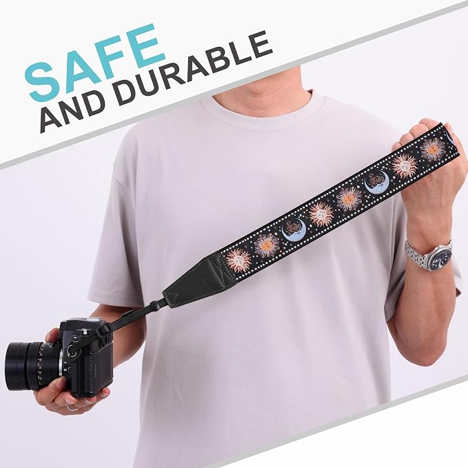 Padwa Lifestyle Night Sun God Camera Strap - Image 4