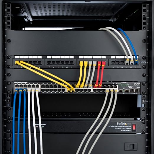 StarTech.com 6in Yellow CAT6a Ethernet Cable, Snagless RJ45, 100W PoE++ - Image 7