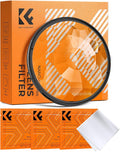 K&F CONCEPT 72mm Kaleidoscope Filter, Special Effects Filter Prism Crystal Glass by KFCONCEPT