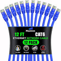 Maximm Cat 6 Ethernet Cable 12 Ft, Cat6 Cable, LAN Cable, Internet Cable by MaximmCable