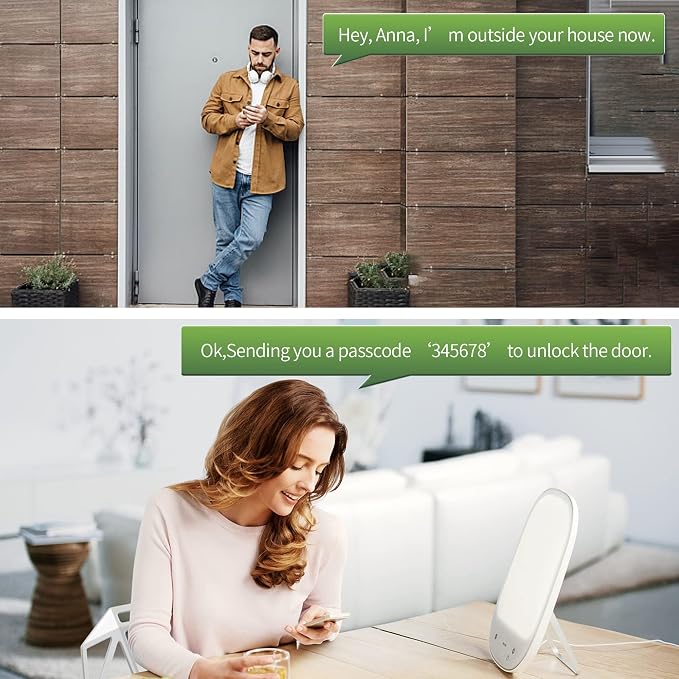 Smart Door Lock, Heavy Duty 5 in 1 Keyless Entry Door Lock, Full App Control - Image 6