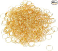 500PCS Stainless Steel Bright Gold Chandelier Split Rings, 0.51inch Diameter by Tighall
