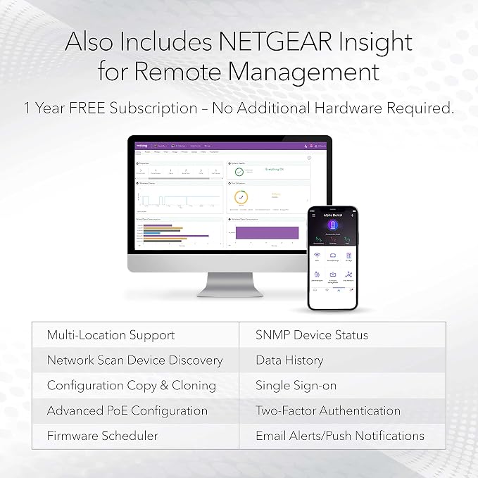 NETGEAR 10-Port Ultra60 10G Multi-Gigabit Ethernet Smart Switch - Image 4