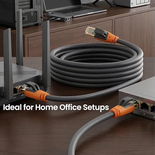 Cat 8 Ethernet Cable 60ft, High Speed LAN Cables 40Gbps 2000MHz Shielded - Image 11