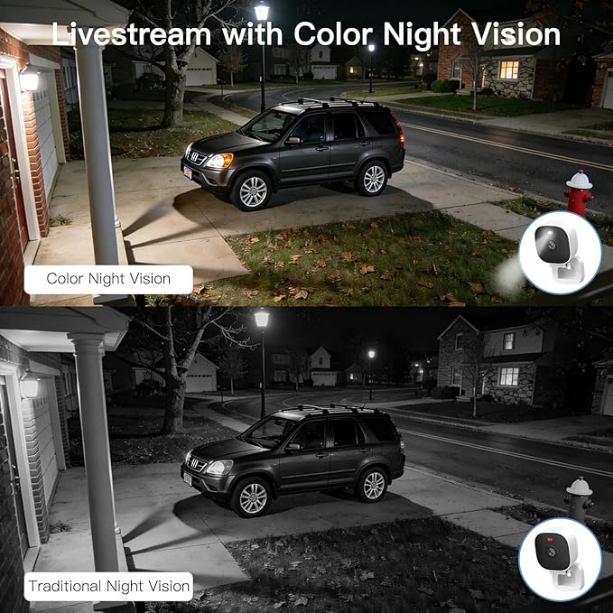 VIMTAG 4MP Security Camera, 2.4G/5G Outdoor Indoor Cameras - Image 2