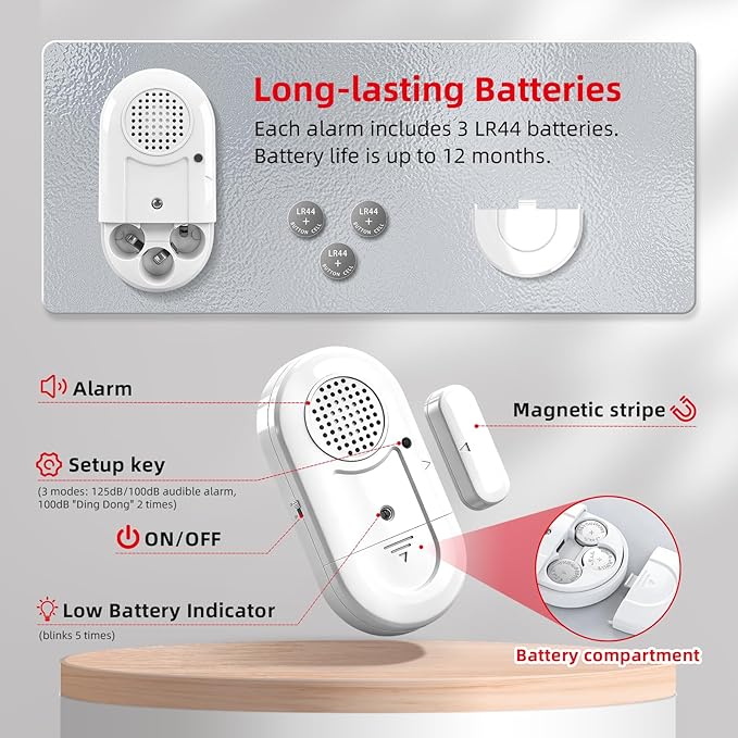 Sanjie Door Window Alarms - Image 6