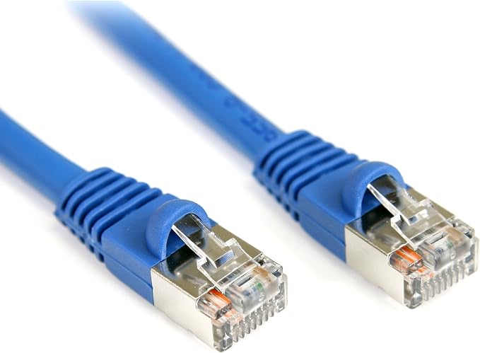 StarTech.com 3 ft Cat5e Blue Snagless Shielded RJ45 F/UTP Cat 5e Patch Cable - by StarTech