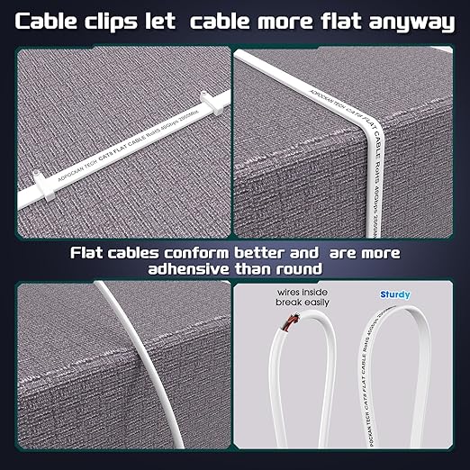 Cat 8 Ethernet Cable 20 FT, Heavy Duty High Speed 40Gbps 2000Mhz Internet - Image 5