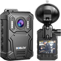 BOBLOV KJ23Pro 2K Body Camera, 256GB Body Worn Camera by BOBLOV