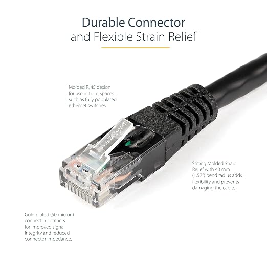 StarTech 7ft CAT6 Ethernet Cable - Image 3