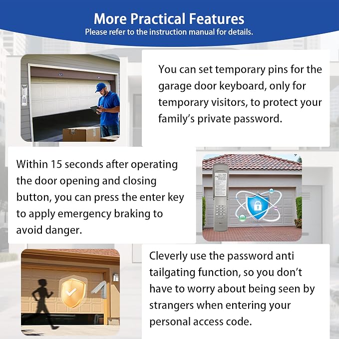 Universal Garage Door Opener Keypad - Image 4