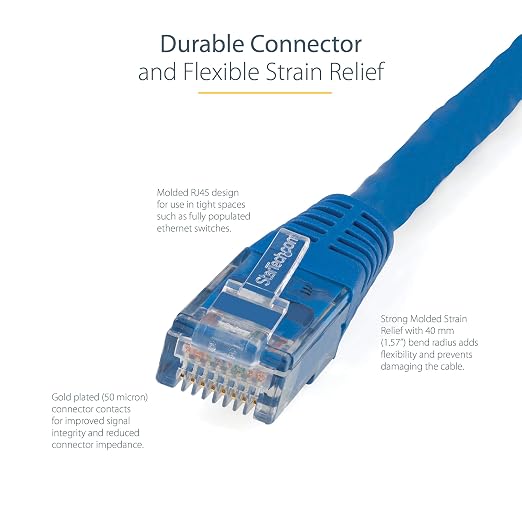 StarTech 7ft CAT6 Ethernet Cable - Image 3